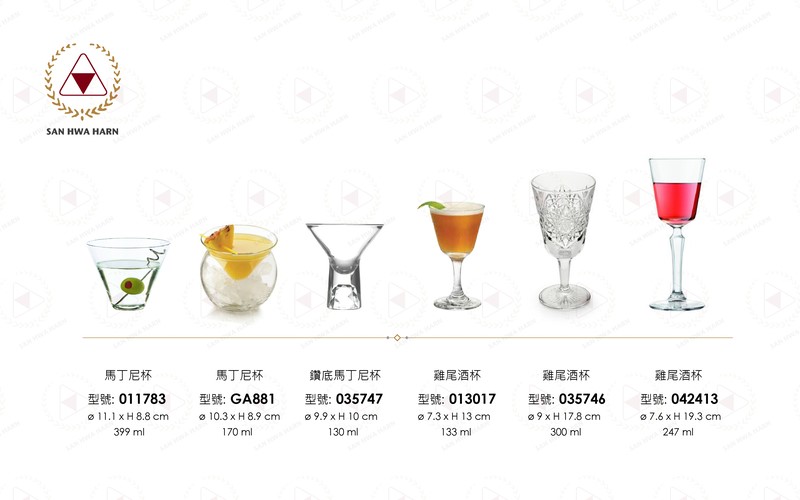 libbey玻璃杯,馬丁尼杯,瑪格麗特杯,啤酒杯,冷飲杯,飲料杯,果汁杯,雞尾酒杯,調酒杯,甜點杯